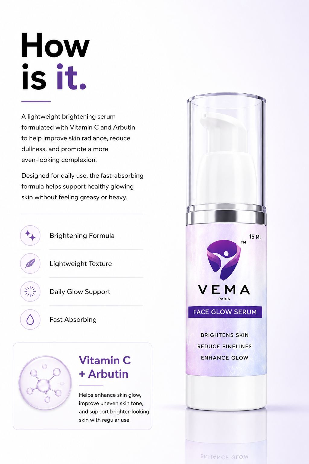 VEMA Face Glow Serum - Image 5